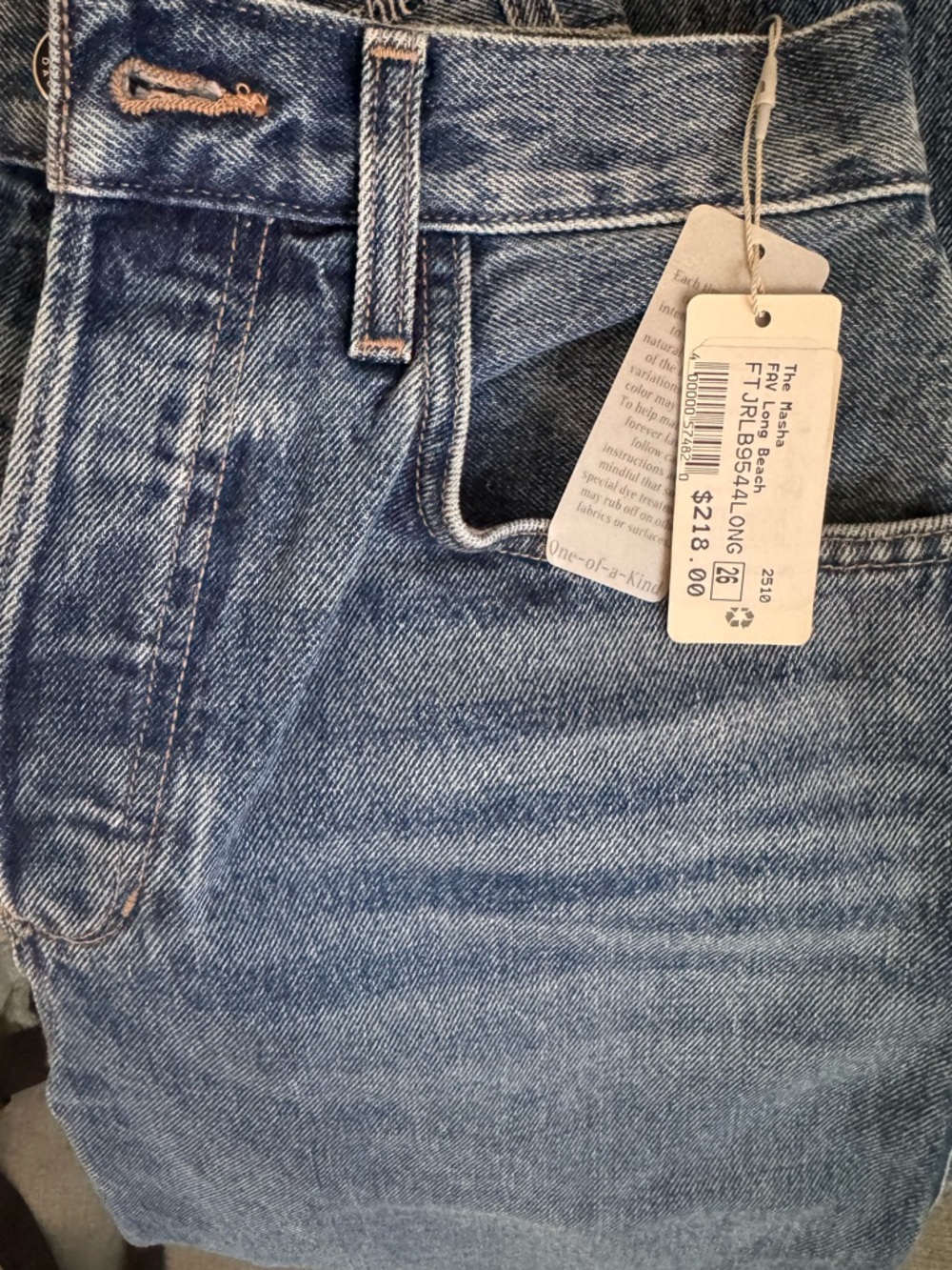 NWT Favorite Daughter MASHA jeans in Long Beach 26 - Picture 4 of 5